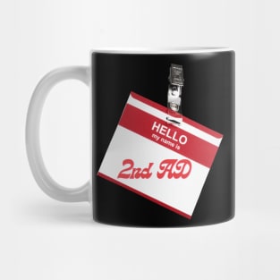 2nd AD Name Tag Mug